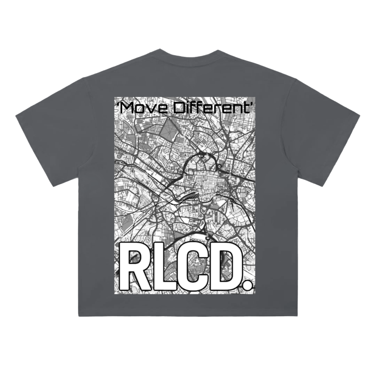 ‘Network’ Oversized Tee (Black)