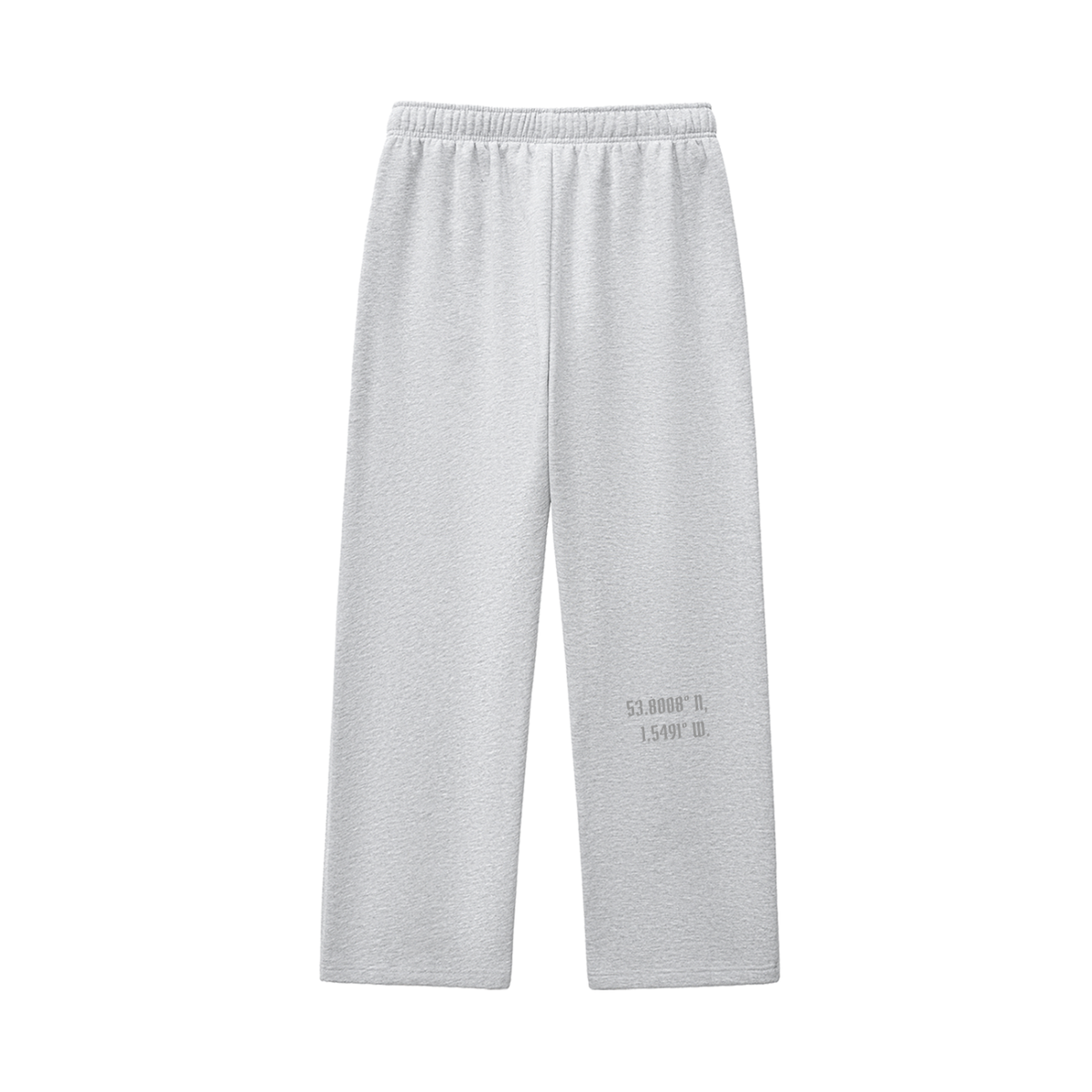 ‘Contrast’ Stitched Fleece Sweatpants