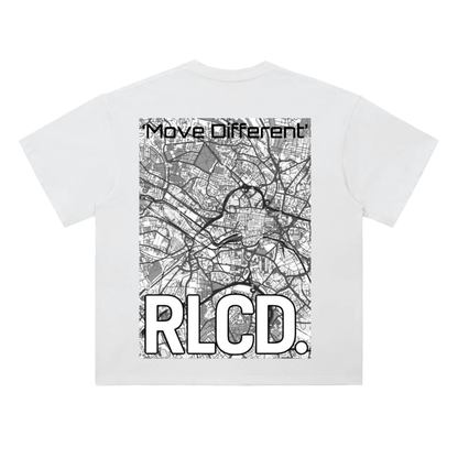 ‘Network’ Oversized Tee (Black)