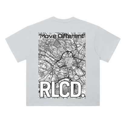 ‘Network’ Oversized Tee (Black)