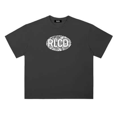 ‘Network’ Oversized Tee (Black)